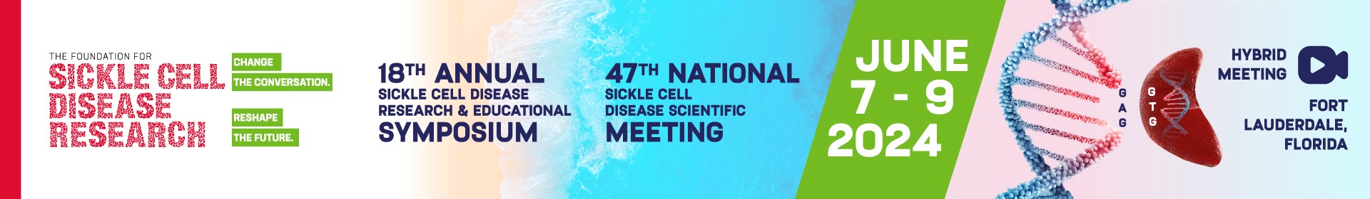 The 18th Annual Sickle Cell Disease Research and Educational Symposium Event Banner