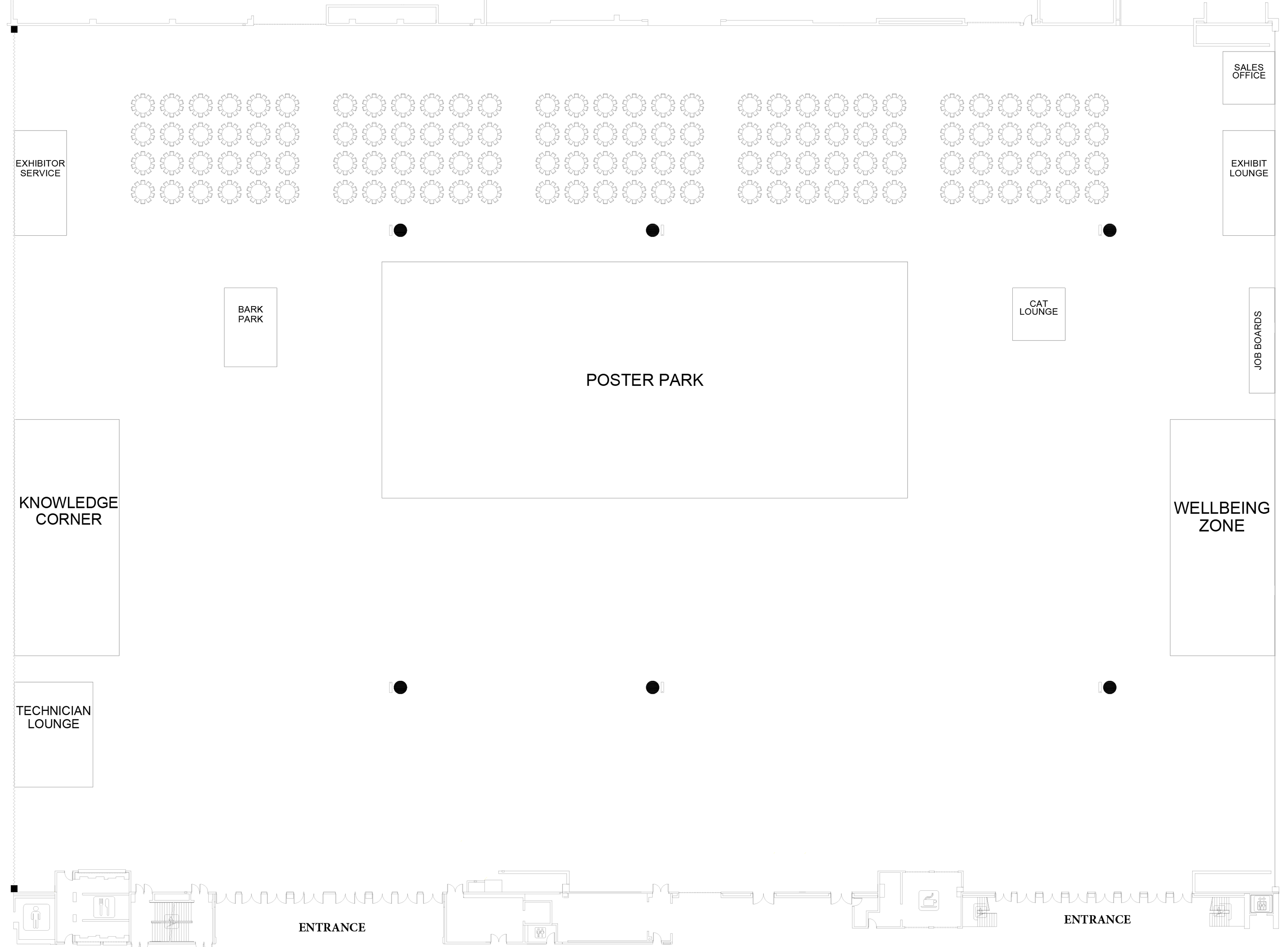 2024 ACVIM Forum Exhibitor Floor Plan