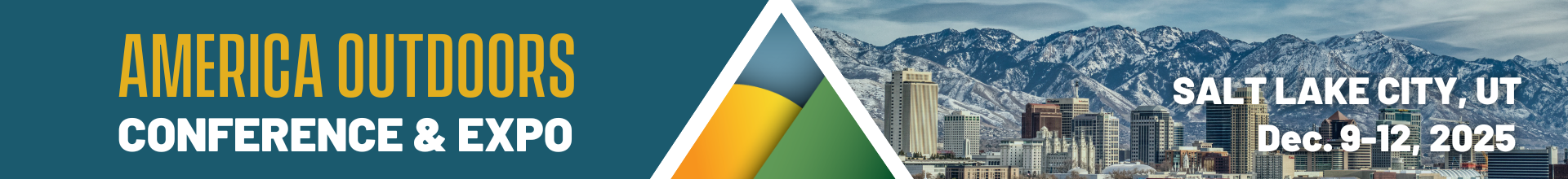 2025 America Outdoors Expo Management Event Banner