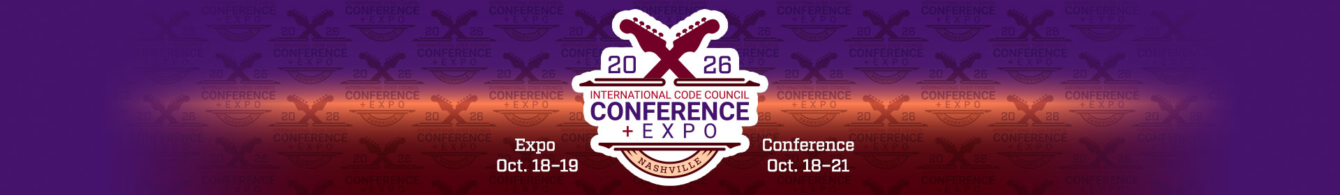 ICC 2026 Annual Conference & Expo Event Banner