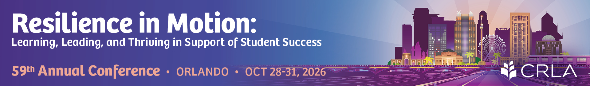 2026 CRLA Annual Meeting Event Banner