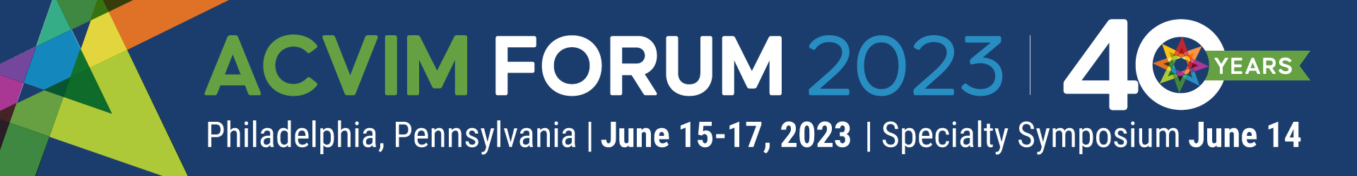 2023 ACVIM Forum Posters Event Banner