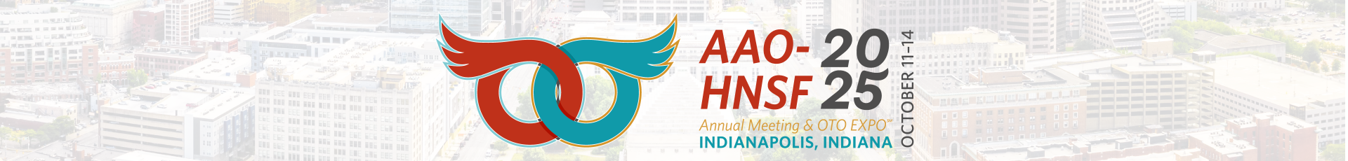 AAO-HNSF 2025 Annual Meeting & OTO EXPO Event Banner
