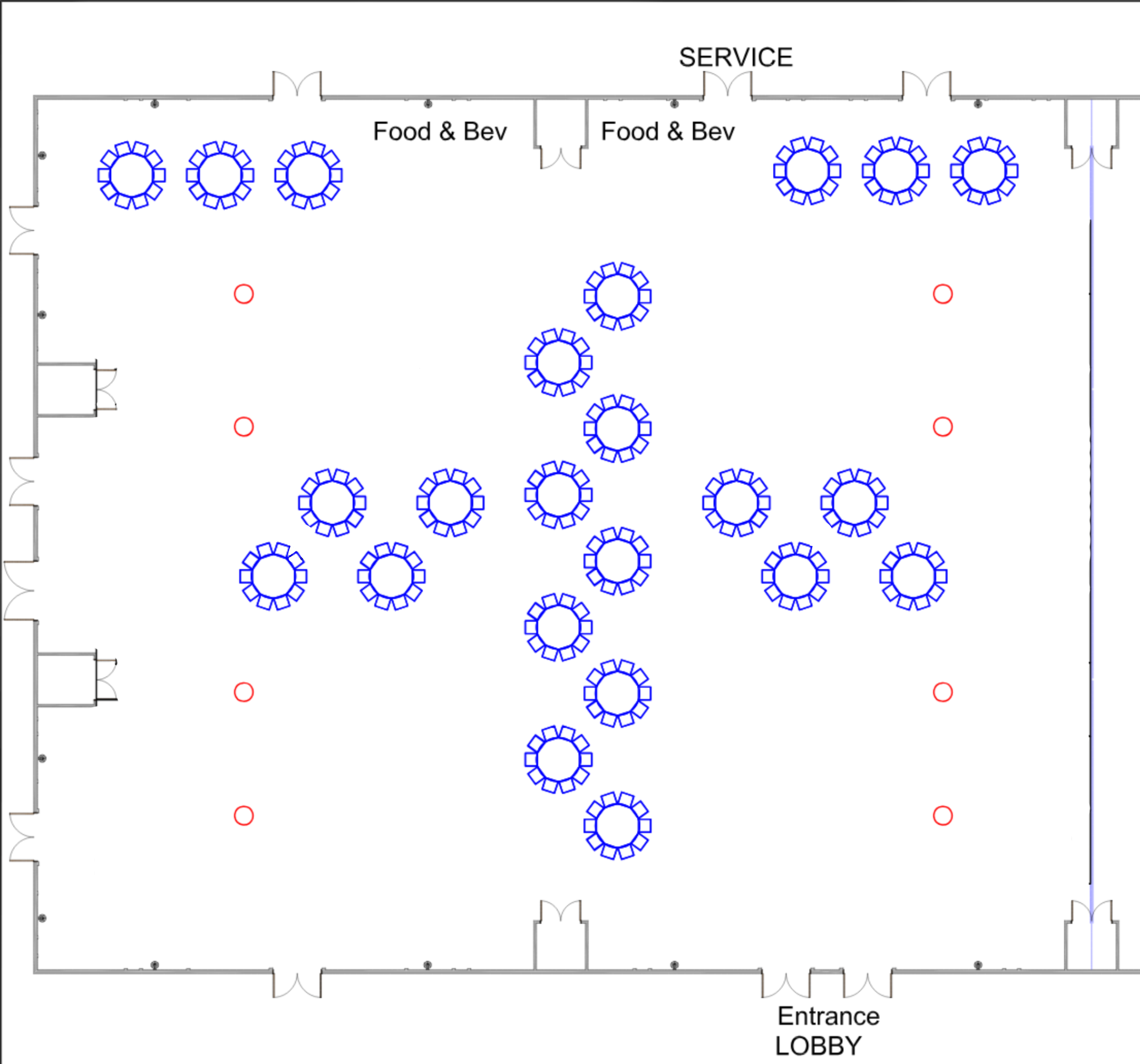 2024 CUPAHR Spring Conference Exhibitor Floor Plan