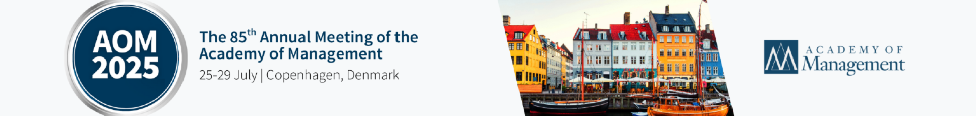 85th Annual Meeting of the Academy of Management  Event Banner