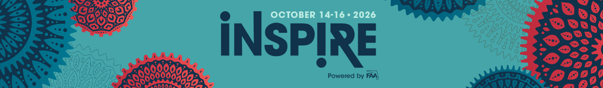 2026 Inspire, Powered by FAA Event Banner