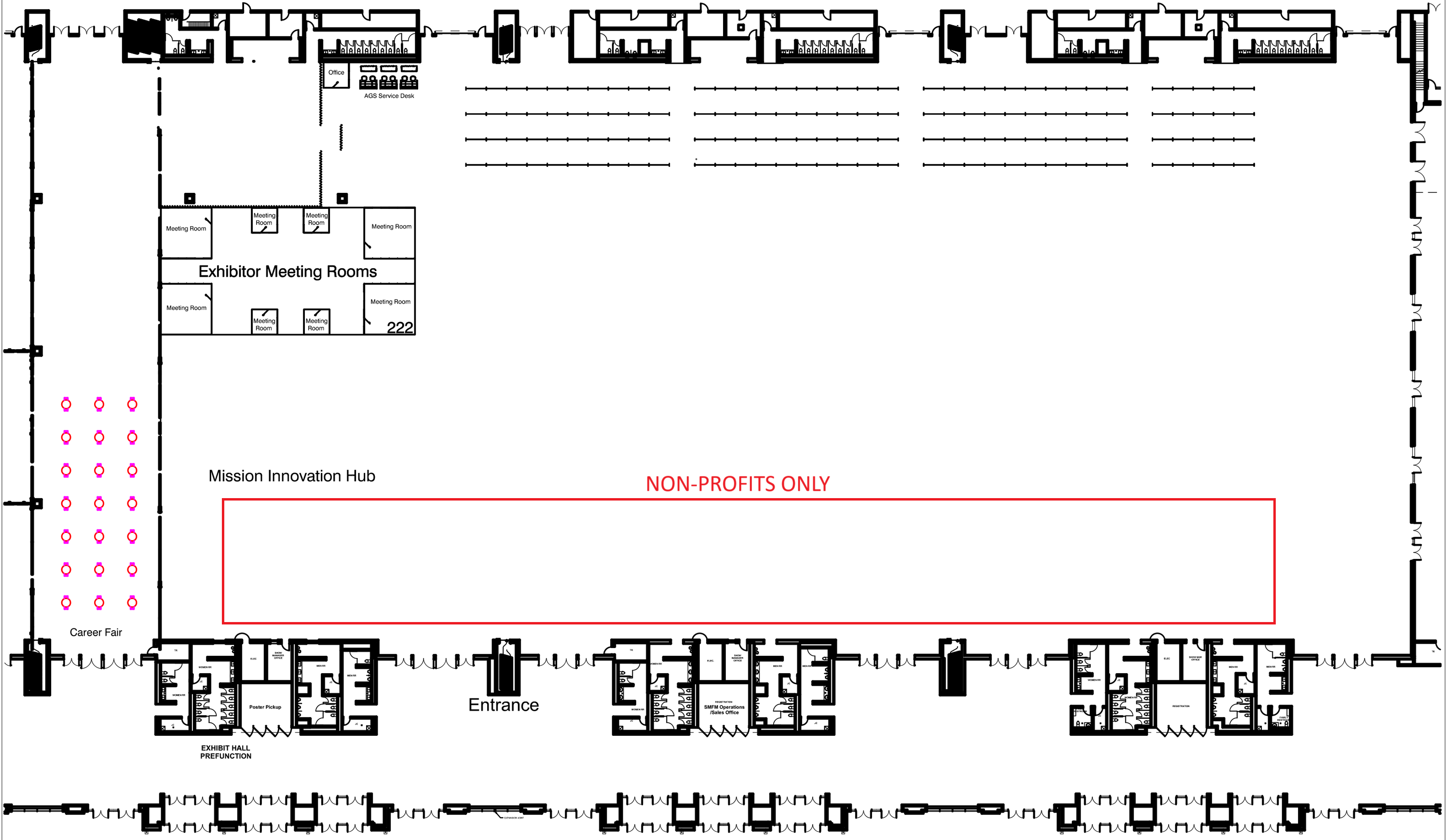 SMFM 2025 Pregnancy Meeting Exhibitor Floor Plan