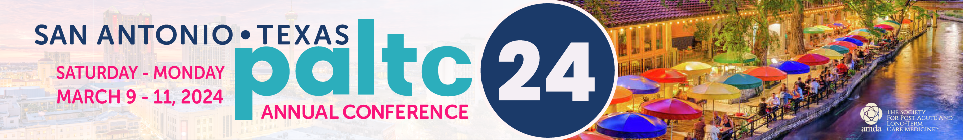 PALTC24: AMDA Annual Conference Event Banner