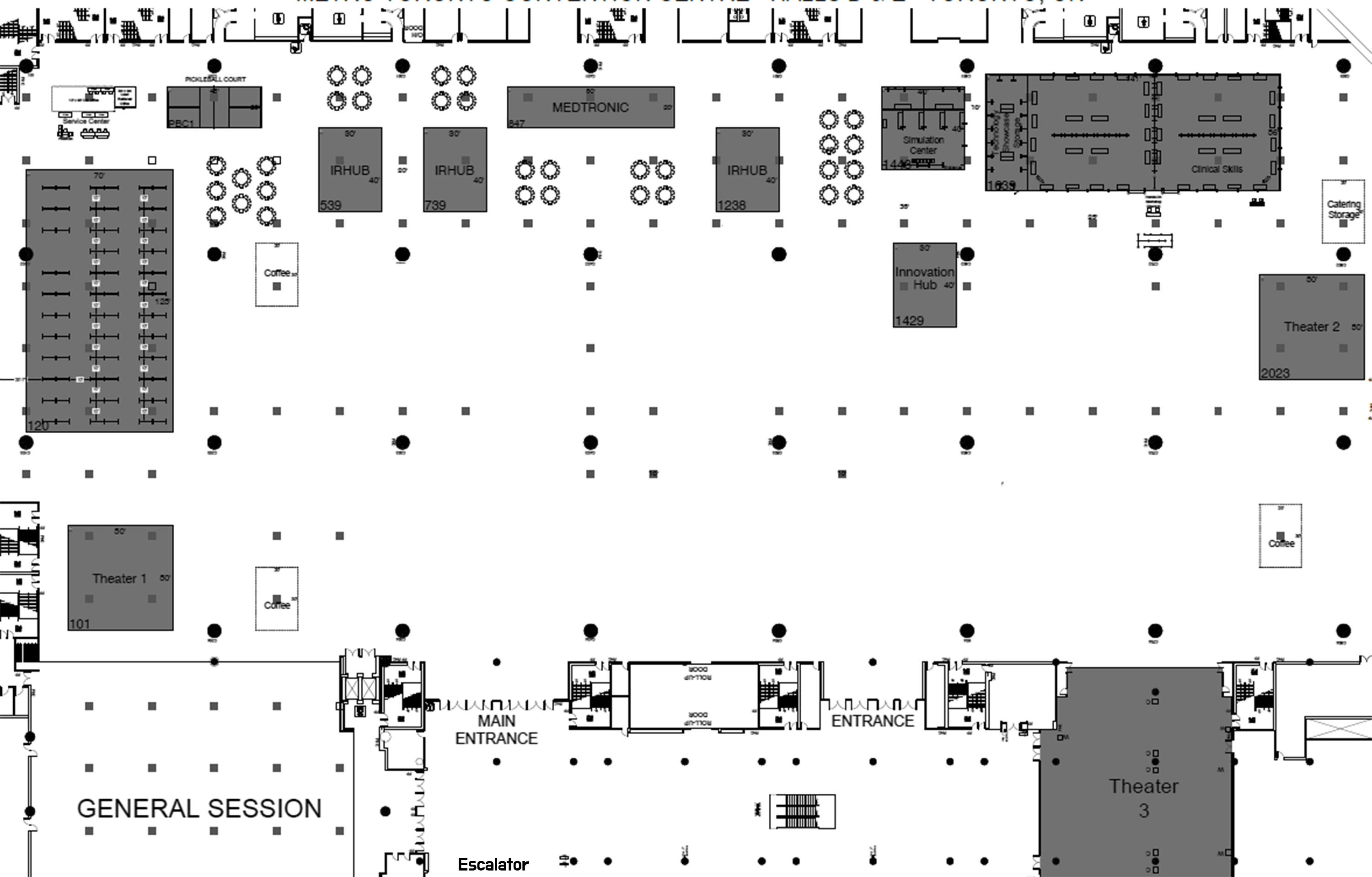 SIR 2026 Annual Scientific Meeting Exhibitor Floor Plan