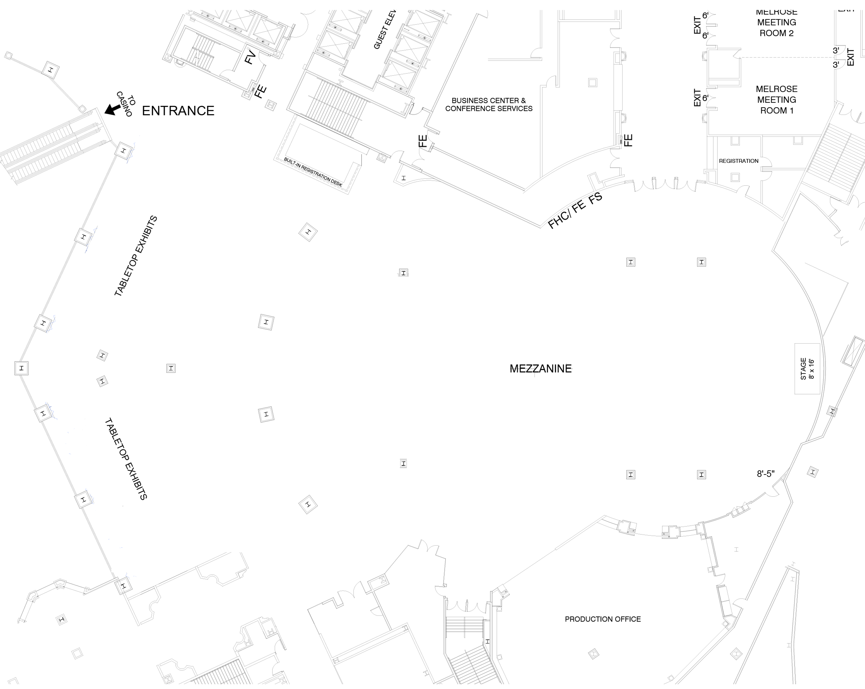 AATOD 2024 Exhibitor Floor Plan