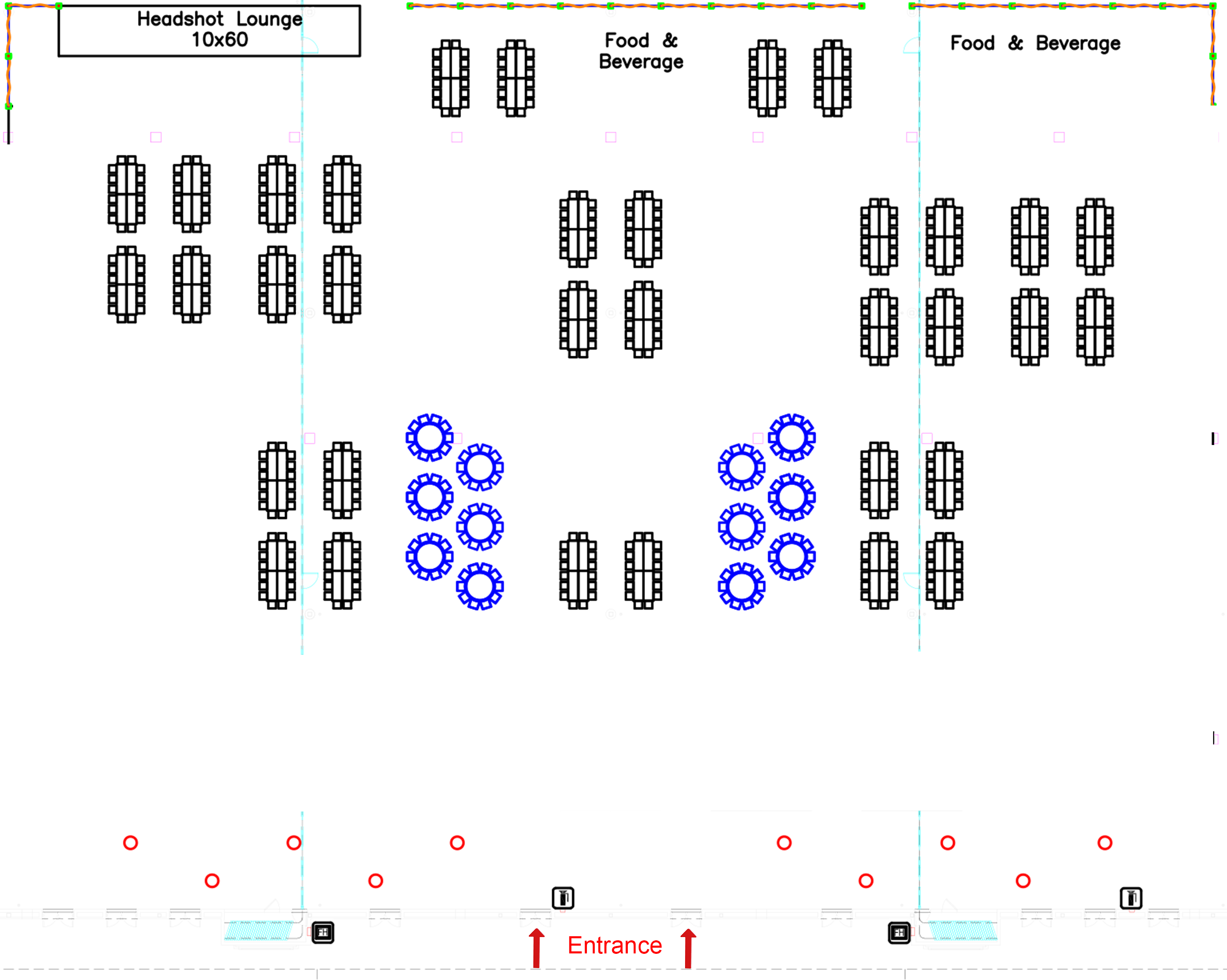2025 CUPAHR Annual Conference & Expo Exhibitor Floor Plan