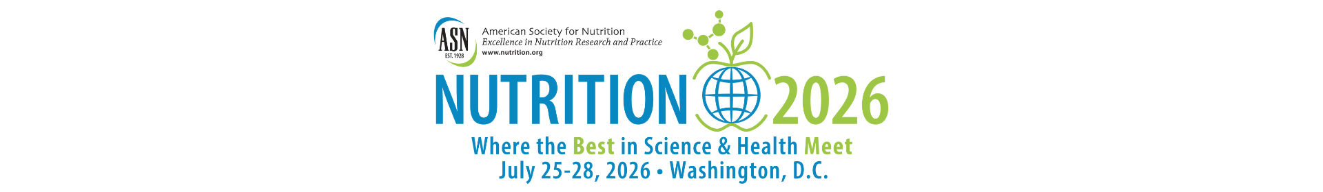 NUTRITION 2026 Event Banner