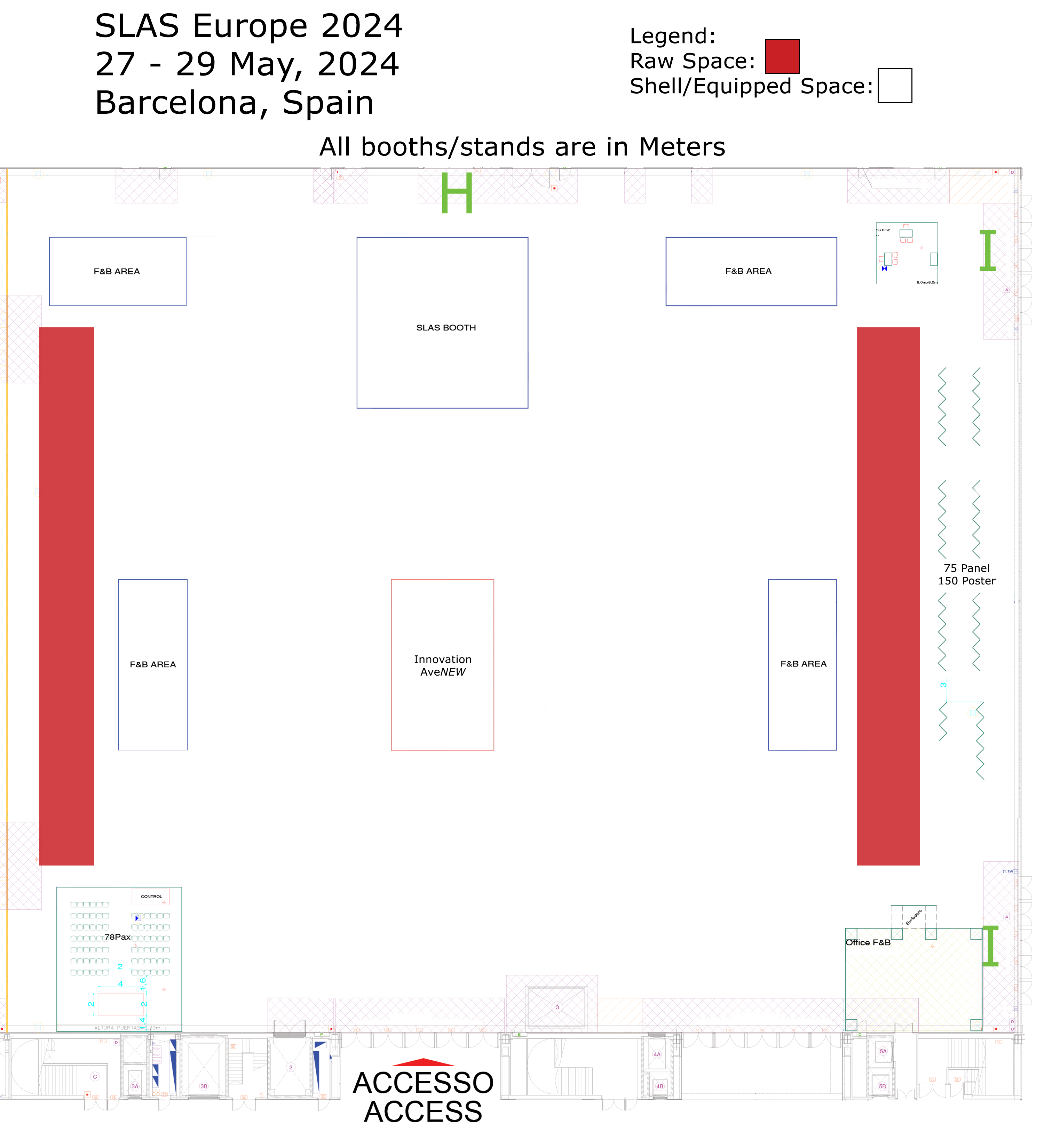 SLAS Europe 2024 Conference & Exhibition Exhibitor Floor Plan