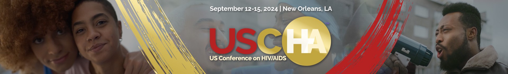 2024 United States Conference on HIV/AIDS Event Banner