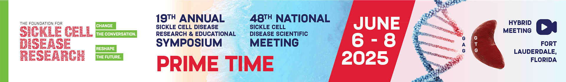 The 19th Annual Sickle Cell Disease Research and Educational Symposium Event Banner