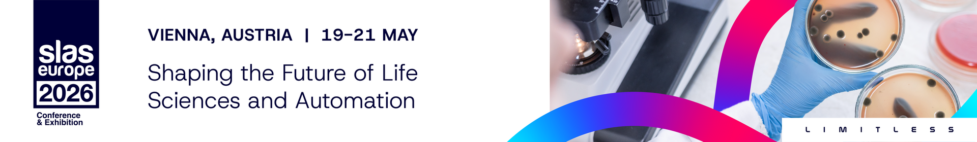 SLAS Europe 2026 Conference & Exhibition Event Banner