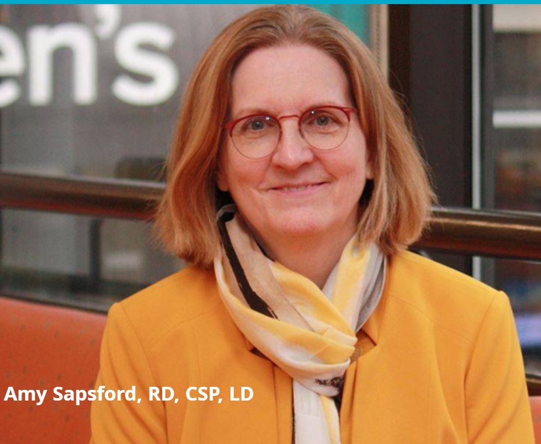 Image of presenter Amy Sapsford
