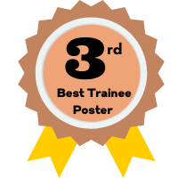 3rd Place - Best Trainee Poster